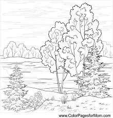 Free printable landscape coloring pages. Landscape Coloring Page 16 Colorpagesforadults Coloring Landschaftssteppdecken Ausmalbilder Malvorlagen Zum Ausdrucken