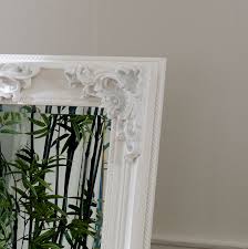 Build your individual plans and have fun! Large Ornate White Wall Leaner Mirror 70cm X 120cm