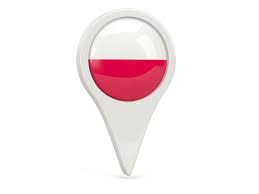 Circle, pink circle shading png. Round Pin Icon Illustration Of Flag Of Poland
