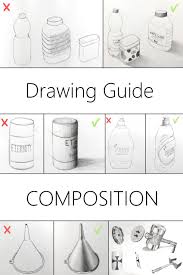 Beginners Guide To Composition Drawing Drawing Artwork Object Drawing Drawing Tutorial Easy