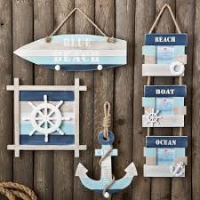 Longshore Tides 4 Piece Nautical Gift Wood Wall Decor Set Plaj Suslemeleri Dekorasyon Fikirleri Denizci