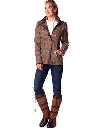 Dubarry Bracken Tweed Ladies Jacket Connaught Meadow Country Fashion Winter Style Guide Clothes