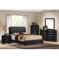 Bedroom furniture comes in a vast array of styles finishes and colors from stark white to sleek black. Black Bedroom Sets Free Shipping Over 35 Wayfair