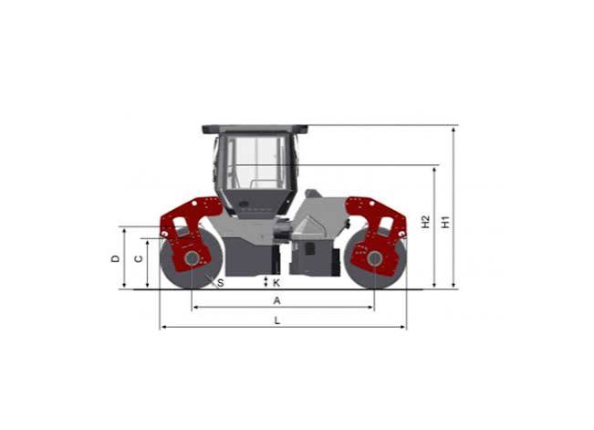 Dynapac CC3800 Smooth Drum Roller