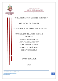 Instructivo del juego la gallinita ciega 1 ver respuesta hola hola hola adrianavaleciarez está esperando tu ayuda. Calameo Proyecto Escolar 5 B