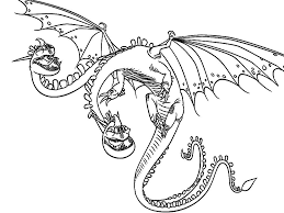 Como Entrenar A Tu Dragon Para Colorear