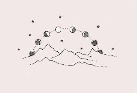 Pacifistpadme 08 18 17 There Was An Earthquake There Was An Avalanche Of Change Moon Drawing Space Drawings Drawings