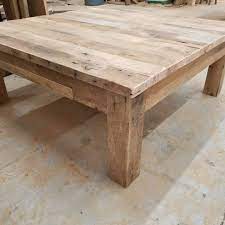 Although it may be considered as a second piece, let it does not lessen its importance. Buy Hand Crafted Reclaimed Barnwood Square Coffee Table With Free Shipping Made To Order From Heartland Woodworking And Furniture Custommade Com