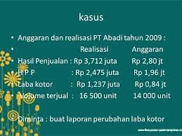 Jaya abadi ingin membuat laporan laba rugi dengan pendekatan full costing. Analisis Perubahan Laba Kotor Ppt Download