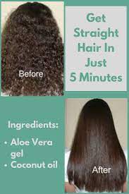 Many of us use styling tools to add style to our hair. Get Straight Hair In Just 5 Minutes Without Heat Straighthair Hair Longhair Haircare Hairtips Hair Hair Smoothening Straight Hairstyles Hair Without Heat