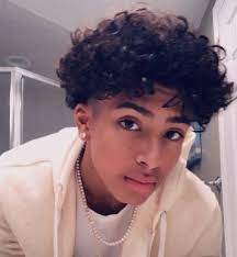 Pin By Emony Deleon On Models Curly Hair Men Boy Hairstyles Curly Hair Styles