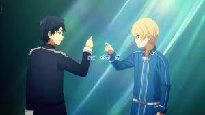 Kirito x eugeo ~ yujikiri 18+. Kirito And Eugeo Handshake Youtube