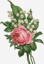 Rose 2732 Cross Stitch Rose Cross Stitch Flowers Cross Stitch