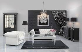 This kitchen looks very cool with a suitable decor that applies in. Black And White Living Room Interior Design Ideas
