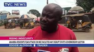With barely one year to the end of governor willie obiano of anambra state, all eyes are currently on aspirants from different political pa. Anambra Residents Fear Attack On Inec Facilities Will Affect Governorship Election Youtube