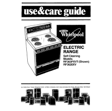 Whirlpool electric ranges come in numerous configurations with a surfeit of feature combinations across the selection of models. Whirlpool Rf363pxvt User S Manual Manualzz