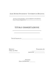 Alma mater studiorum universita' di bologna. Alma Mater Studiorum Universita Di Bologna Scuola Di Economia