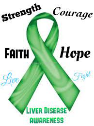 Liver Awareness With Green Ribbon Liver Disease Awareness Green Ribbon Awareness Awareness