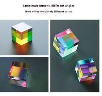 ‫مكعب زجاجي 10 مللي متر منشور مزدوج اللون X-Cube المنشور ...‬‎