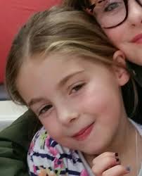 Horror injuries suffered by girl, 7, who was lucky not to lose her bottom  lip when she was mauled by devil dog