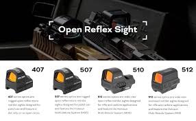Employing holosun's new gold led technology, the lifetime for one cr2032 battery can be up to 5 years and has up tp 4x more efficiency when used the high brightness settings. Amazon Com Holosun Hs507k X2 Classic Multi Reticle Red Dot Sight Black Sports Outdoors