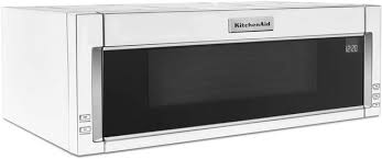 kitchenaid 1.1 cu. ft. white over the