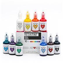 Resin Art Material Das Brauchst Du Fur Das Giessen Mit Epoxy Resin Coloring Resin Resin Art Supplies Epoxy Resin