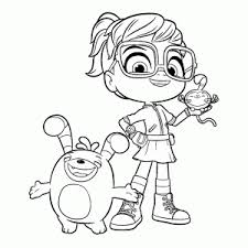 Watch abby hatcher get colored in in this awesome coloring video Abby Hatcher Kleurplaat Printen Leuk Voor Kids Kleurplaten Dieren Kleurplaten Kleurpotloden