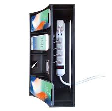 Smartphone Charging Station And Valet Charging Station Electronic Charging Station Countertop Organization