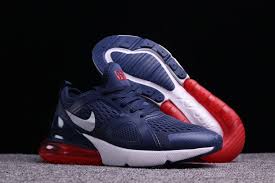 Black And Blue Air Max 270 Nike Air Max 270 Dark Blue Red Men S Newest Running Shoes Free Shipping Sneakers Big Sale Boys Running Shoes Nike Air Max Mens Nike Air