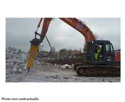 Roche menu search global web site : Location Brise Roches 1150 Kg Pelleteuse 21t A Quimper