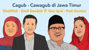 Ia adalah wakil gubernur jawa timur yang menjabat sejak 13 februari 2019. Head To Head Visi Misi Khofifah Emil Dardak Vs Gus Ipul Puti Kumparan Com
