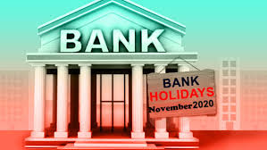 November 2020 Bank Holidays And Festivals List On These Dates Banks Will Remain Closed In India Oneindia News