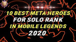 Adventure is still in an early phase, so there will probably be a lot of new heroes released and changes made in the. 10 Best Meta Heroes For Solo Rank 2020 Mobile Legends Best Heroes Youtube