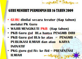 Permenpan Rb Nomor 16 Tahun 2009 Tentang Jabatan Fungsional Guru Dan Angka Kreditnya Pendidikan Kewarganegaraan Pendidikan Kewarganegaraan