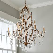 Overall, the fixture is beautiful and looks exactly the same as the pictures. Elegance Crystal Swag Chandelier 12 Light Shades Of Light