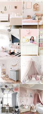 In this transitional bedroom design, the gray on the walls has almost the same effect as what white brings. Bubby And Bean Living Creatively Pink White And Grey Little Girl S Room