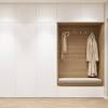 We wanted a hallway unit to store coats, bags, gloves, hats and all the items we normally lose between seasons. 3