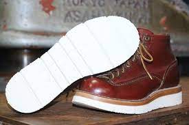 後ろトリプルミッドソールでウェッジソールを取り付けさせて頂きました before ブーツ 修理 ブーツ ブーツ コーデ