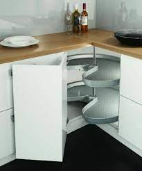 4.2 out of 5 stars. Kitchen 3 4 Carousel Corner Pull Out Unit Grey Shelves Luxury 800 900mm L Shape Ebay