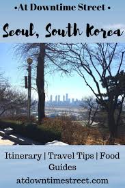 Day Tour Seoul South Korea At Downtime Street In 2020 Day Tours South Korea Travel Korea Travel