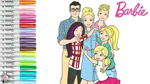 Barbie coloring pages free coloring pages. Barbie And Friends Coloring Book Page Barbie Skipper Stacie Chelsea George Margaret Roberts Youtube