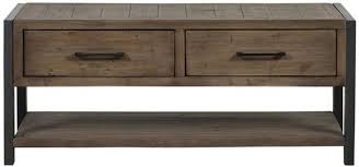 Its long open time also makes it easy to. Mark Webster Montana Storage Coffee Table Dark Wood And Black Metal Cfs Furniture Uk