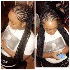 Cool and edgy, this braided hairstyle idea for black hair will grab everyone's attention. Pin On Hair