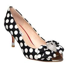 Black And White Polka Dot Heels Womens Generic Application Error Test Jsp Item Bianco E Nero Bianco