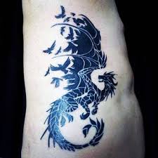 Dragon tattoos designs for men. 60 Tribal Dragon Tattoo Designs For Men Mythological Ink Ideas
