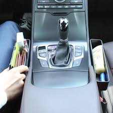 Console Side Pocket 2 Pcs Car Organizer Car Seat Catcher Fills The Gap Between The Seat Cars Organization Car Hacks Car Seats