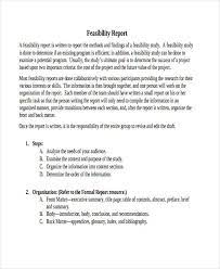 Free 12 Feasibility Report Examples In Pdf Doc Ai Excel Examples