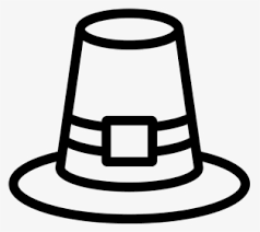 Learn how to make a turkey cone hat out of paper! Pilgrim Hat Rubber Stamp Drawing Clipart Transparent Clip Art Thanksgiving Hat Hd Png Download Transparent Png Image Pngitem