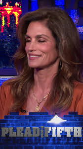 Legendary supermodel Cindy Crawford plays Plead the Fifth. #WWHL